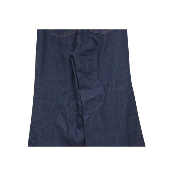 NWT J Crew High Rise Denim Trouser Jean Size 32 Wide Leg Semi Stretch '96 Preppy - Picture 7 of 12